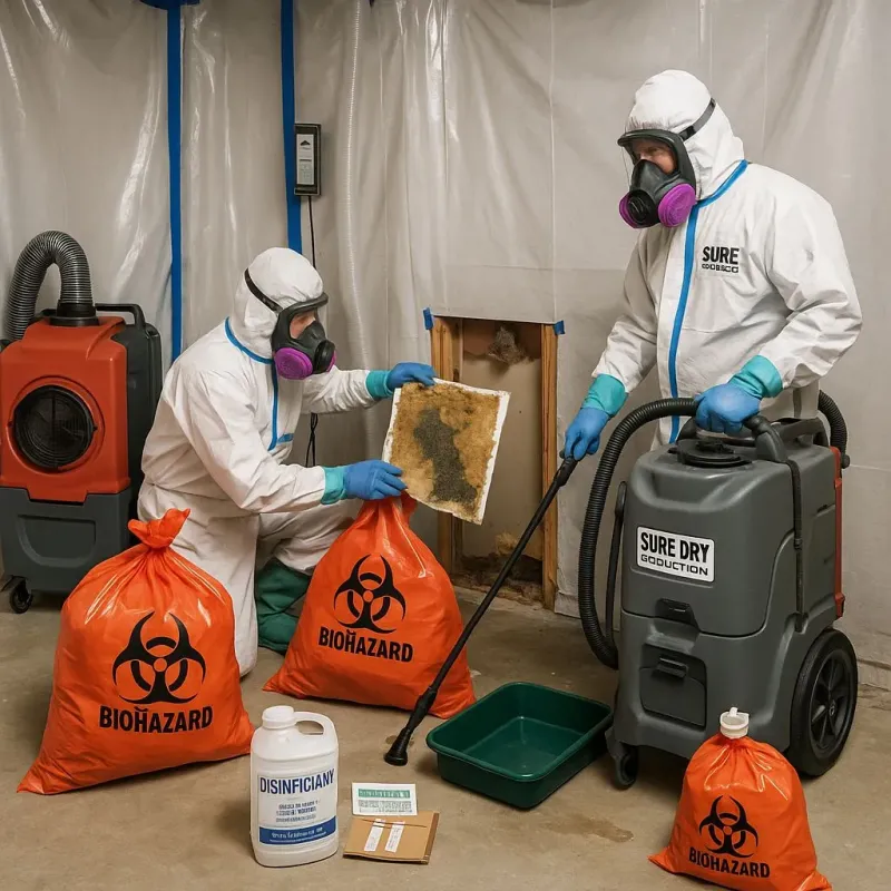 Contaminated Water Handling Protocols process in Martins Ferry, OH