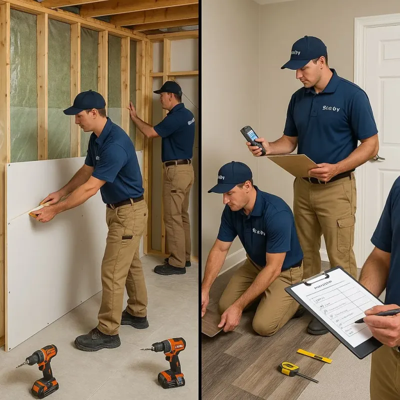 Repairs and Reconstruction process in Martins Ferry, OH