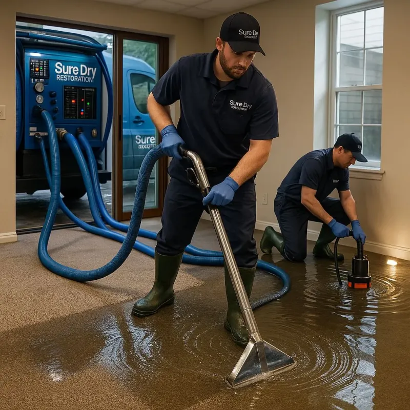 Water Extraction and Removal process in Martins Ferry, OH
